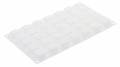 Silikomart Professional Micro Square 5 Silicone Wit