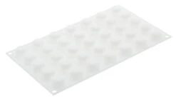 Silikomart Professional Micro Stone 5 Silicone Wit