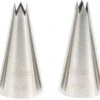 Patisse Gekartelde Spuitmonden ø 5 - 15 Mm Rvs 6-delig -De Bakkerij Winkel spuit