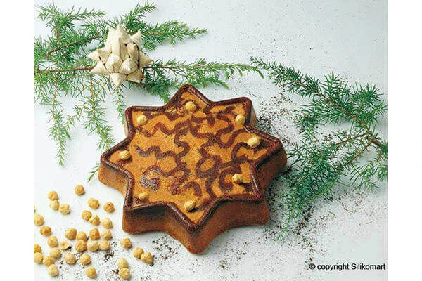 Silikomart Bakvorm Ster Groot ø 26,0 X 5,0 Cm Silicone 4 Silikomart Bakvorm Ster Groot ø 26,0 X 5,0 Cm Silicone - Afbeelding 2